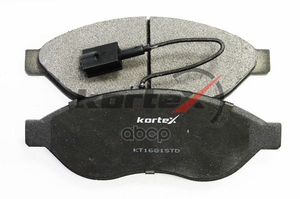 Колодки торм. CITROENPEUGEOTFIAT JUMPERBOXERDUCATO 06- перед.к-т KT1681STD KORTEX арт. KT1681STD