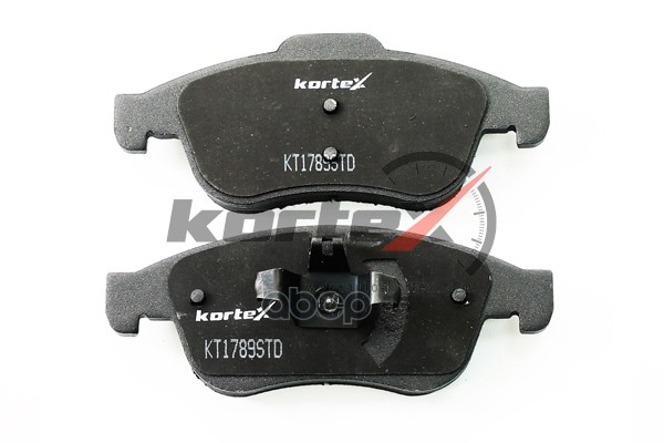 Колодки торм. RENAULT DUSTER 10-(2.0 L)FLUENCE 10-MEGANE III 08- передниек-т KT1789STD KORTEX арт. KT1789STD