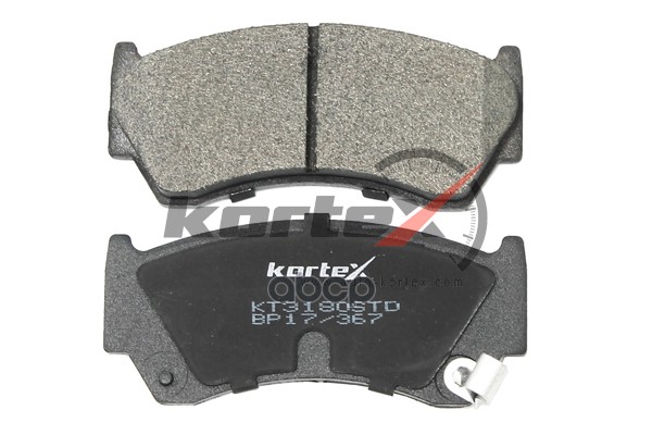 Колодки торм. NISSAN ALMERA N15 перед.к-т KORTEX арт. KT3180STD