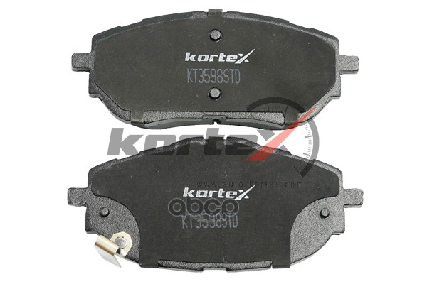 Колодки торм. TOYOTA COROLLAAURIS 12- перед. KT3598STD KORTEX арт. KT3598STD