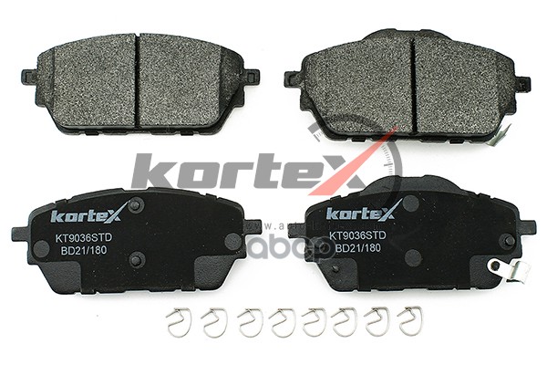 Колодки торм. GREAT WALL HAVAL H2 перед.к-т KT9036STD KORTEX арт. KT9036STD