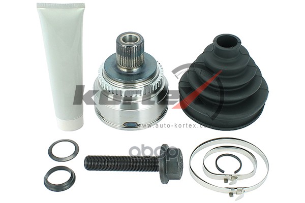 ШРУС наружный AUDI 80 91-95/100 90-94/A6 94-97 (ABS+) KVJ013 KORTEX арт. KVJ013