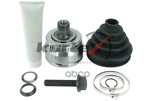 ШРУС наружный AUDI A4 95-01/A6 97-05/SKODA SUPERB 02-08/VW PASSAT 96-05 (ABS+) KVJ018 KORTEX арт. KVJ018