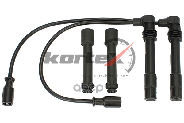 Провода в/в AUDI A4/A6/VW PASSAT 1.8 96- к-т KORTEX арт. KVW025