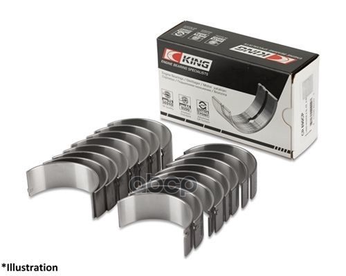 Вкладыши Двигателя Шатунные Dodge Dakota/Durango. Jeep Grand Cherokee 4.7I V8 00> Std (8) King арт. CR8030SI STD