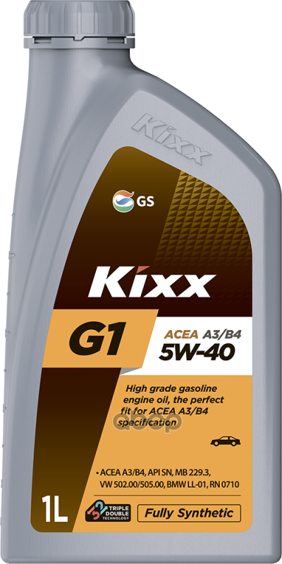 Kixx Масло моторное KIXX G1 5W-40 синтетическое 1 л L2019AL1E1