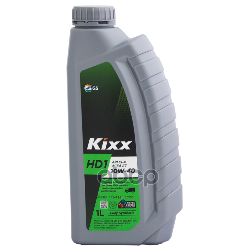 Kixx Масло моторное KIXX HD1 10W-40 синтетическое 1 л L2061AL1E1