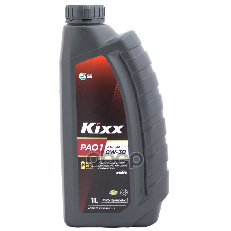 Kixx Масло моторное Kixx PAO 1 0w-30 API SN/SP, ACEA A5/B5/C2 1л (L2020AL1E1) L2081AL1E1