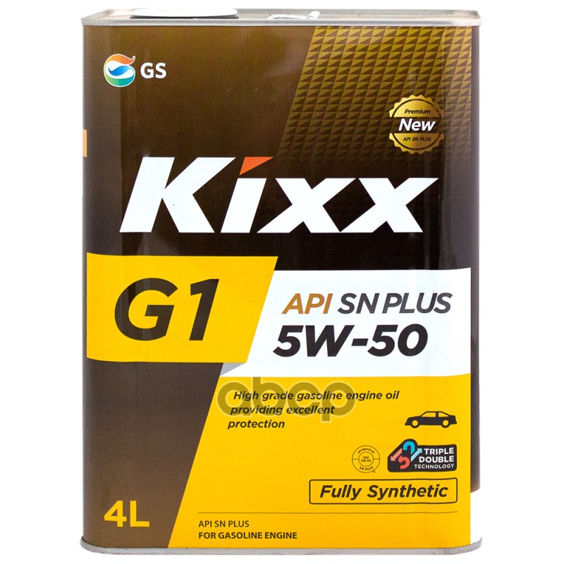 Kixx Масло Моторное Kixx G1 Sn Plus 5W-50 Синтетическое 4 Л L210344te1