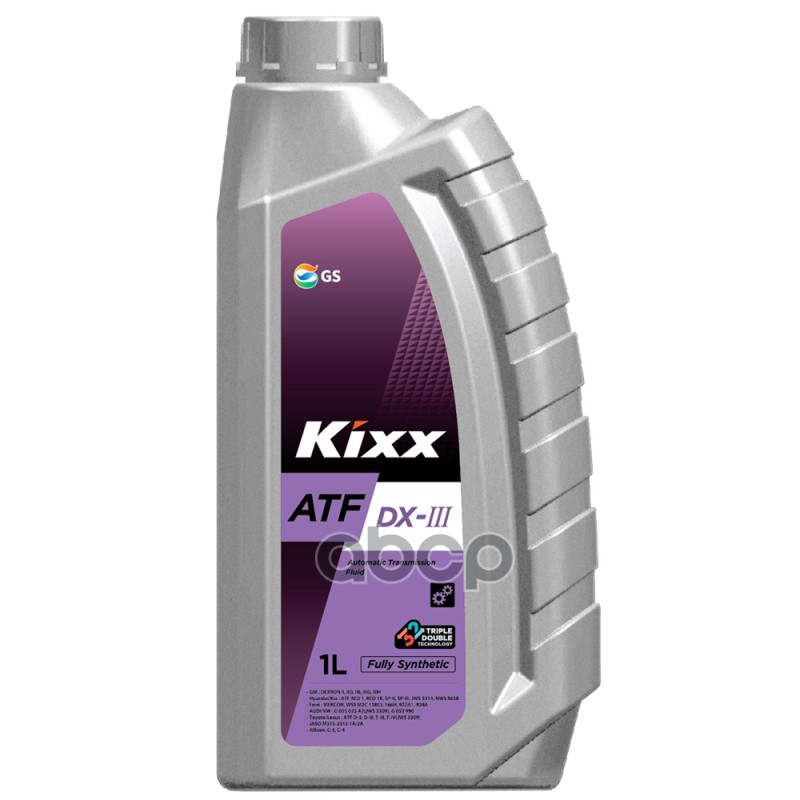 Масло трансмиссионное Kixx ATF DX-III синтетическое 1 л L2509AL1E1 Kixx арт. L2509AL1E1