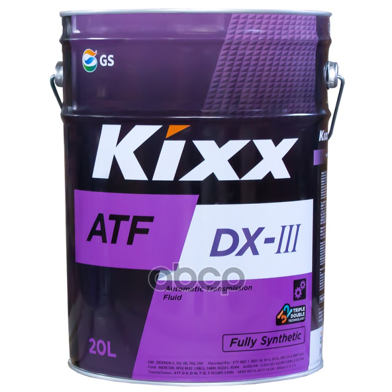 Масло Трансмиссионное Kixx Atf Dx-Iii 20Л (L2509p20k1) L2509p20e1 Kixx арт. L2509P20E1