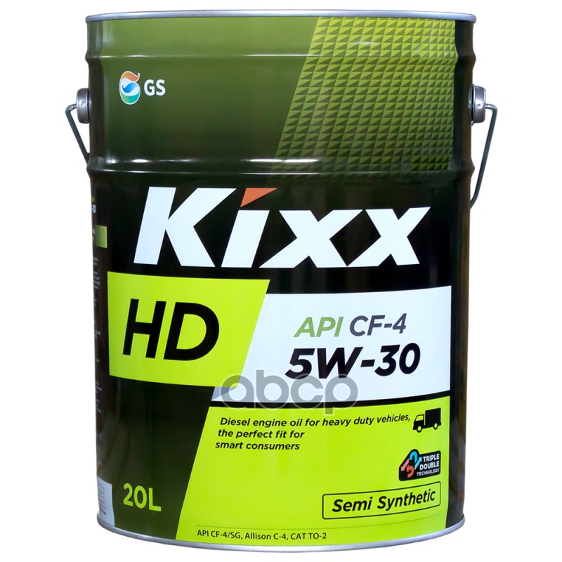 Kixx Масло моторное Kixx HD 5w-30 API CF-4/SG 20л L5257P20E1