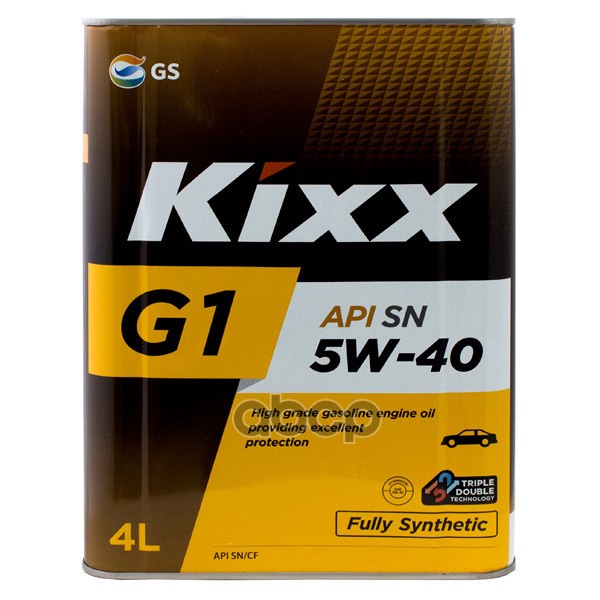 Kixx Масло Моторное Синтетическое Kixx G1 5W-40 Sncf  Synthetic (T) Kr 4Л ( L546444t) L531344te1