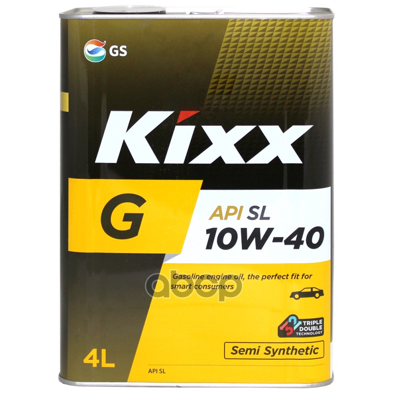 Kixx Масло моторное KIXX G SL/CF 10W-40 полусинтетическое 4 л L531644TE1