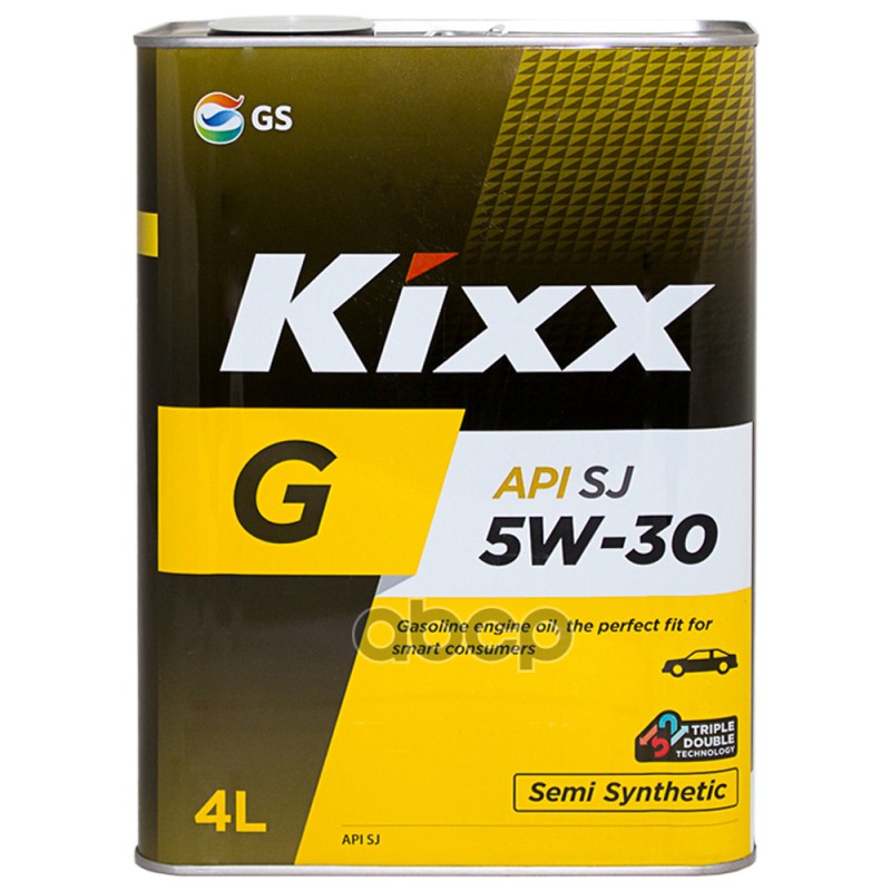 Kixx Масло моторное KIXX G SJ/CF 5W-30 полусинтетическое 4 л L531744TE1