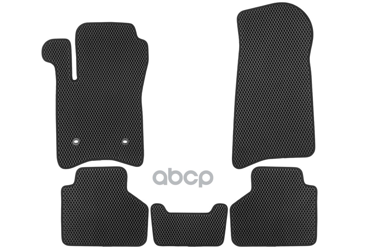 Коврики в салон EVA для CHEVROLET Niva  (I, Ir), 2002-2020 (черная окантовка), 5шт. / Шевроле Нива Klever арт. EVA.B.05052006...