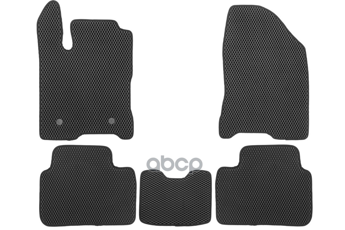 Коврики В Салон Eva Подходят Для Lada Vesta I, Ir 2015-(Черная Окантовка), 5Шт. / Лада Веста Klever арт. EVA.B.0505203322110k