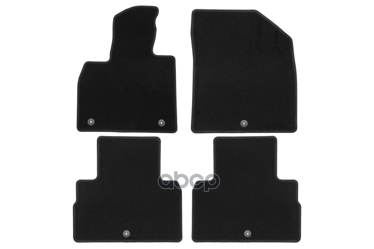 Коврики В Салон Klever Econom Hyundai Palisade, 2020-, Кросс., 7Мест, 4Шт. (Текстиль) / Хендай Палисад Klever арт. KLEVER0102...