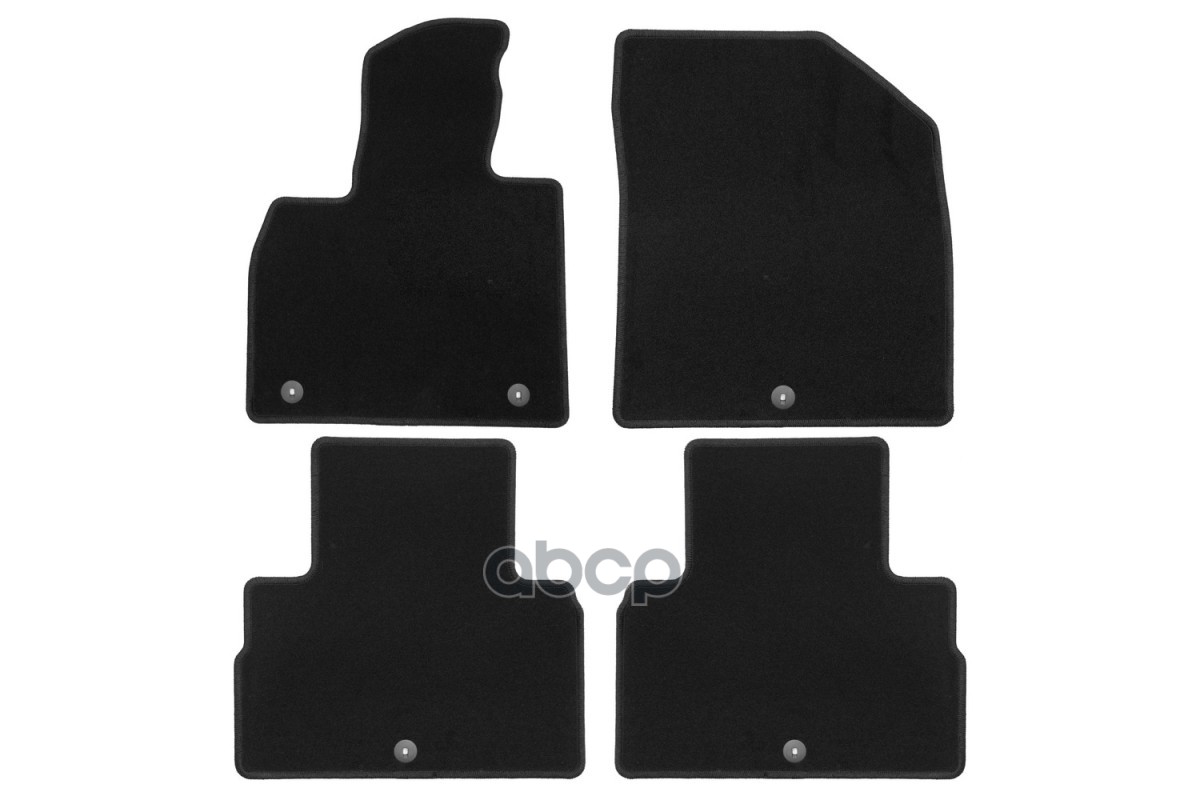 Коврики В Салон Klever Econom Hyundai Palisade, 2020-, Кросс., 8 Мест, 4Шт. (Текстиль) / Хендай Палисад Klever арт. KLEVER010...