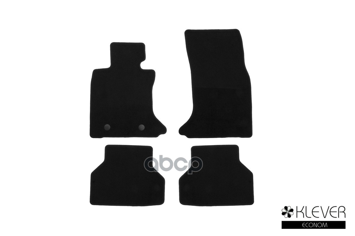 Коврики в салон Klever Econom BMW 5 Е60 АКПП 2002-2007, 2007-2010, сед., 4 шт. (текстиль) / БМВ Пятерка Klever арт. KLEVER010...