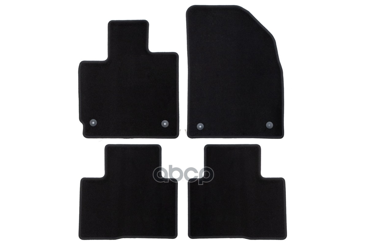 Коврики в салон Klever Econom CHERYEXEED TXL, 2021-, 4 шт. (текстиль) / Эксид ТХЛ Klever арт. KLEVER011060101200k