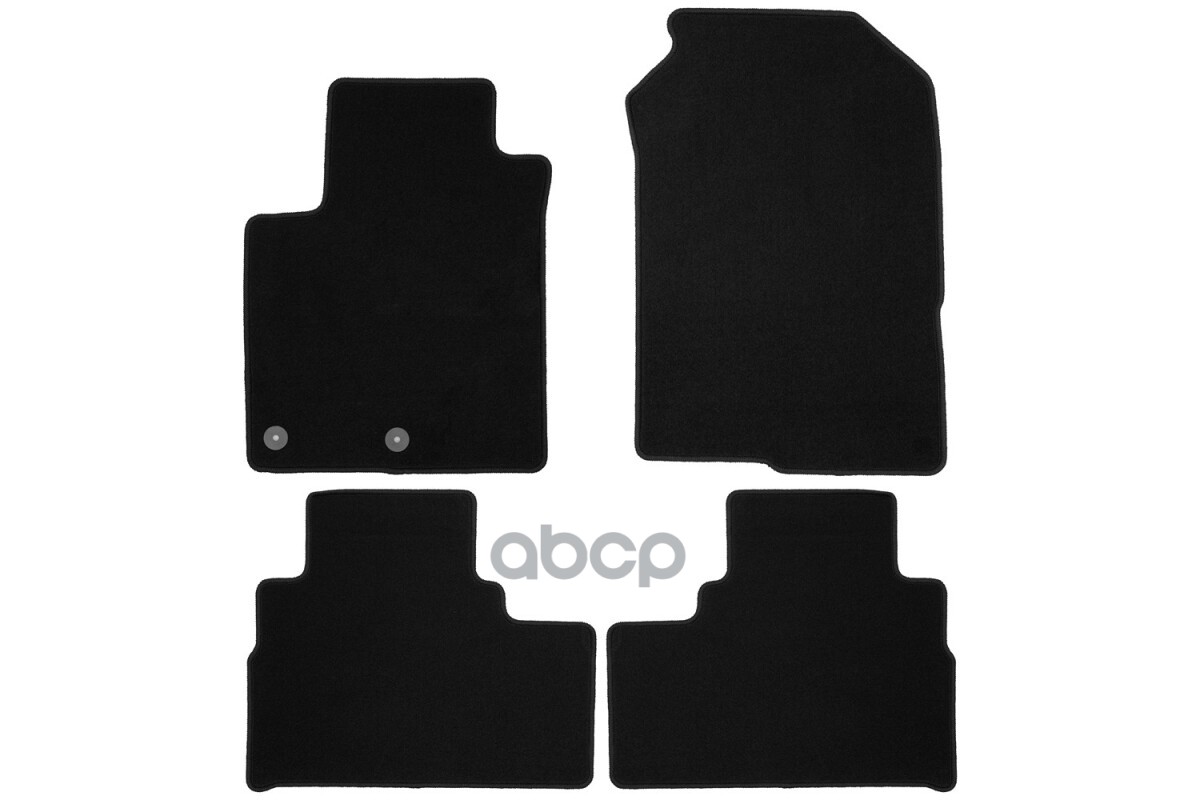 Коврики в салон Klever Econom JETOUR T2 4WD  2023-, 4шт. (текстиль) / Джитур / Джитур Т2 Klever арт. KLEVER0112700601200k