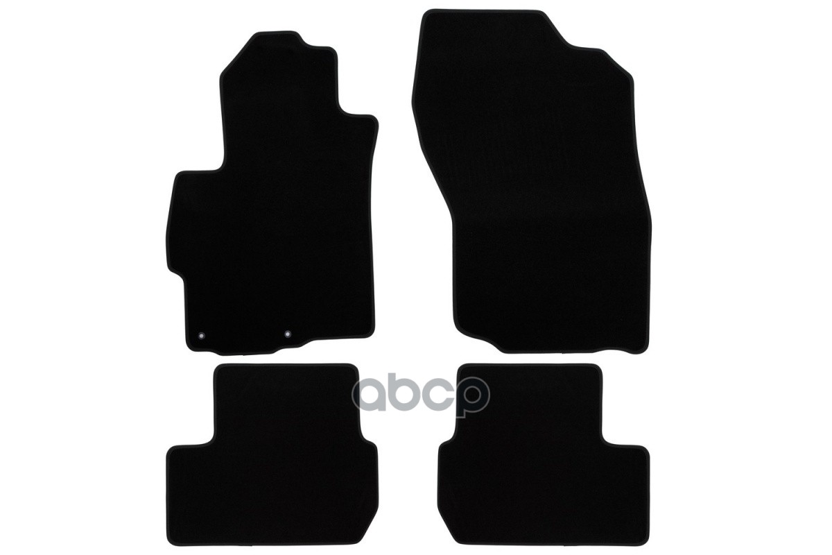 Коврики В Салон Klever Econom Mitsubishi Lancer X 2007-2010, 2011-2015, 2015-2017, Сед., 4 Шт. (Текстиль) / Митсубиси Лансер ...
