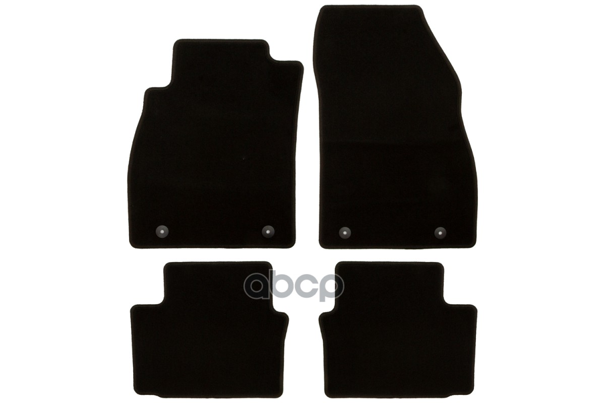 Коврики В Салон Klever Econom Opel Insignia 2008-2013, 2013-2017, Сед., Ун., Хб., 4 Шт. (Текстиль) / Опель Инсигния Klever ар...