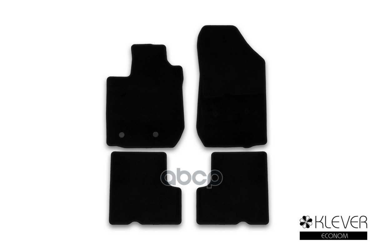 Коврики В Салон Klever Econom Renault Kaptur, 2016->, Кросс., 4 Шт. (Текстиль) Klever арт. KLEVER01413401200K