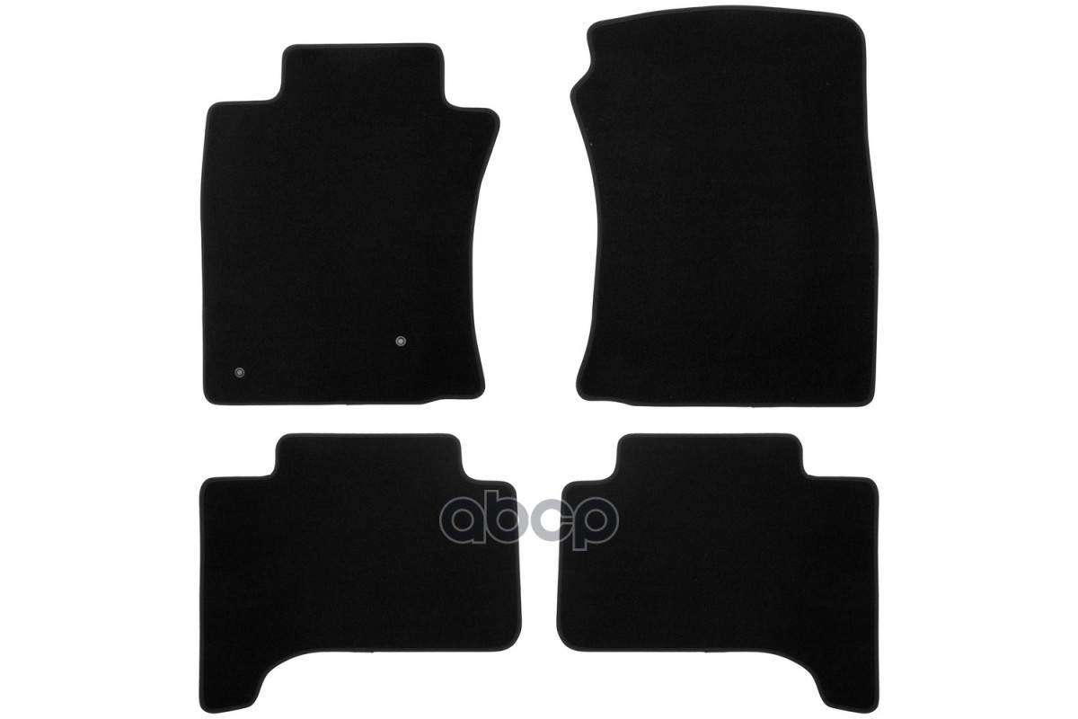 Коврики в салон Klever Econom TOYOTA Land Cruiser 120 Prado АКПП 2002-2007, 2007-2009, внед., 4 шт. (текстиль) / Тойота Ленд ...