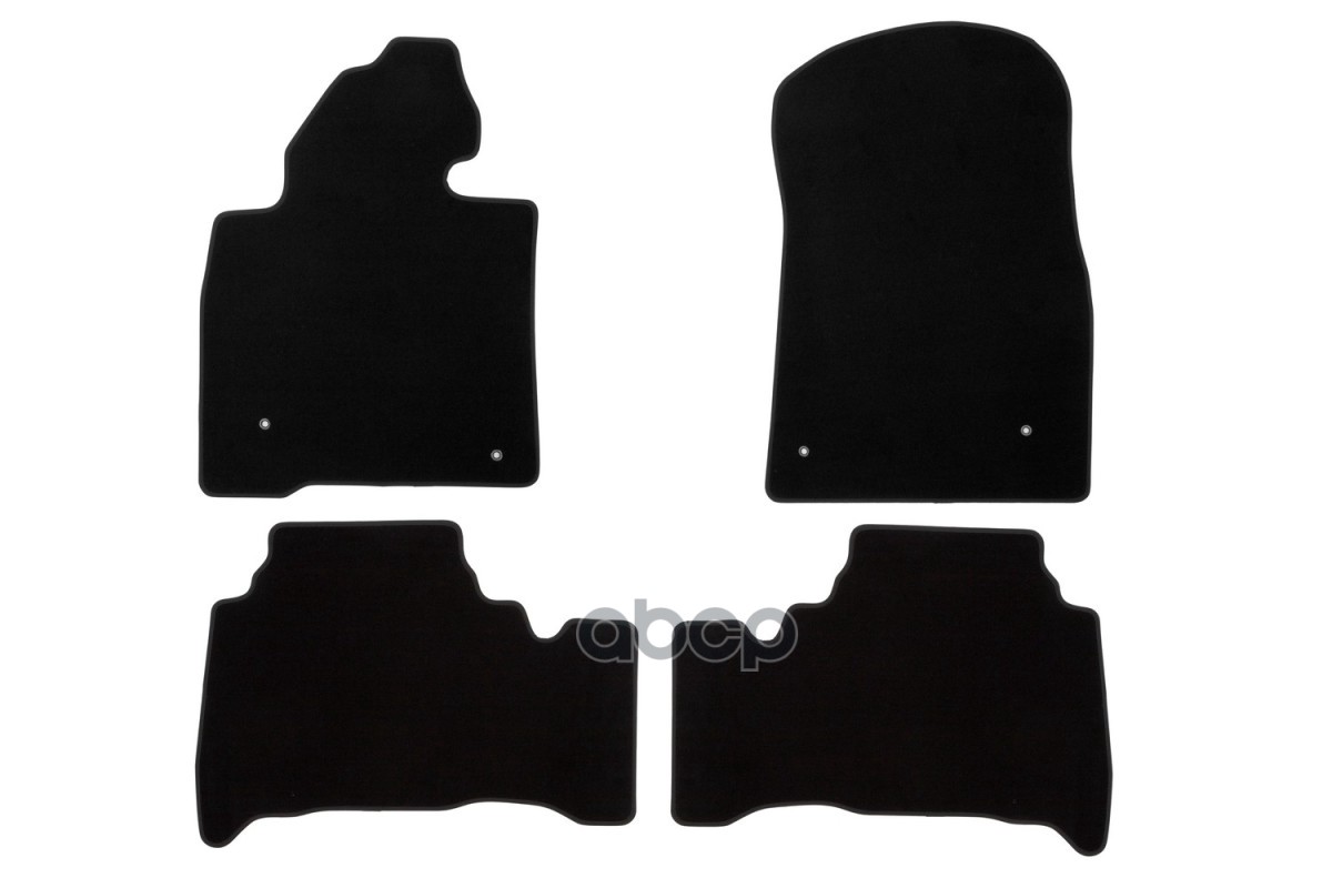 Коврики В Салон Klever Econom Toyota Land Cruiser 200 2007-2012, 2012-2015, 2015-2021, Внед., 4 Шт. (Текстиль) / Тойота Ленд ...