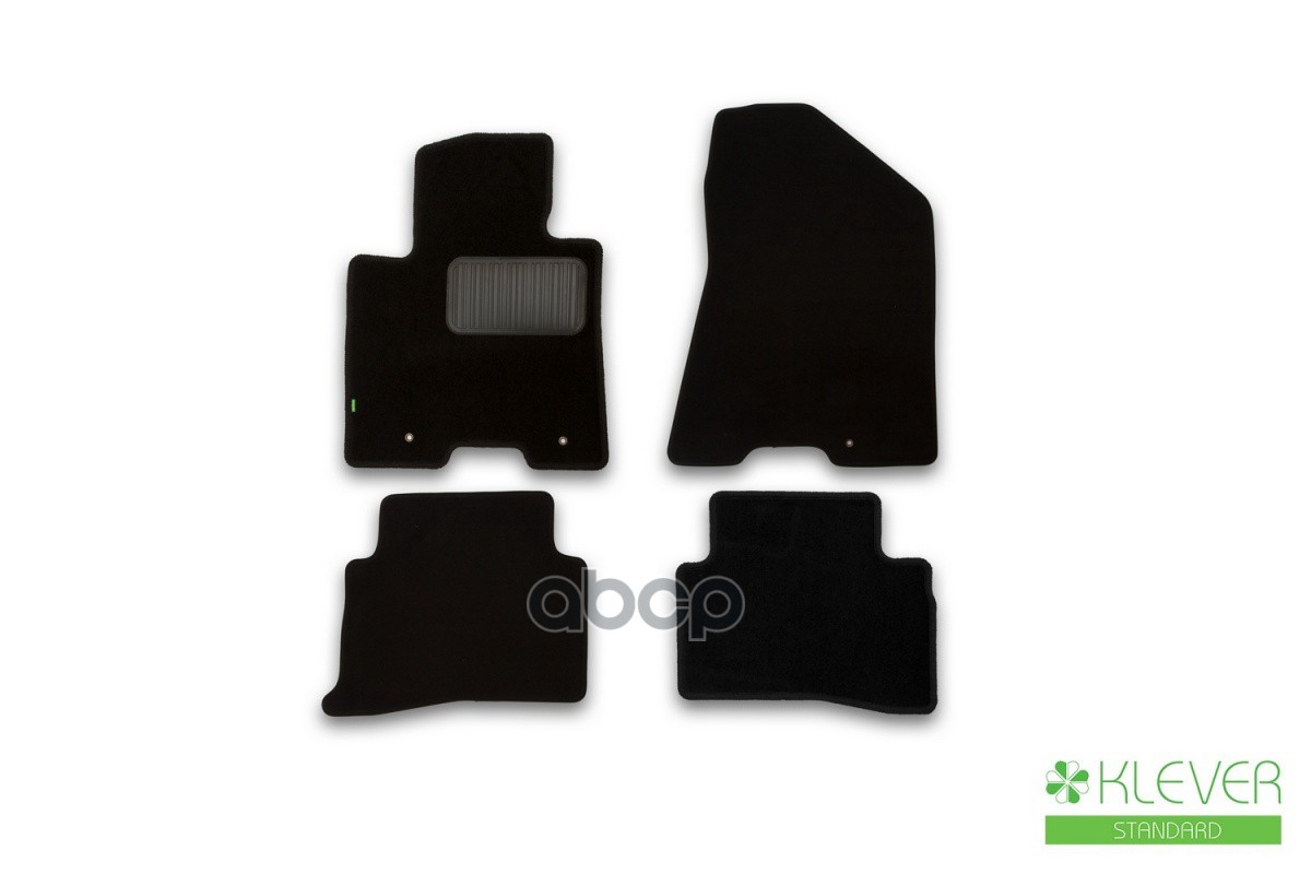 Коврики в салон Klever Standard HYUNDAI Tucson 2015-2018, 2018-2021, кросс., 4 шт. (текстиль) / Хендай Туксон Klever арт. KLE...