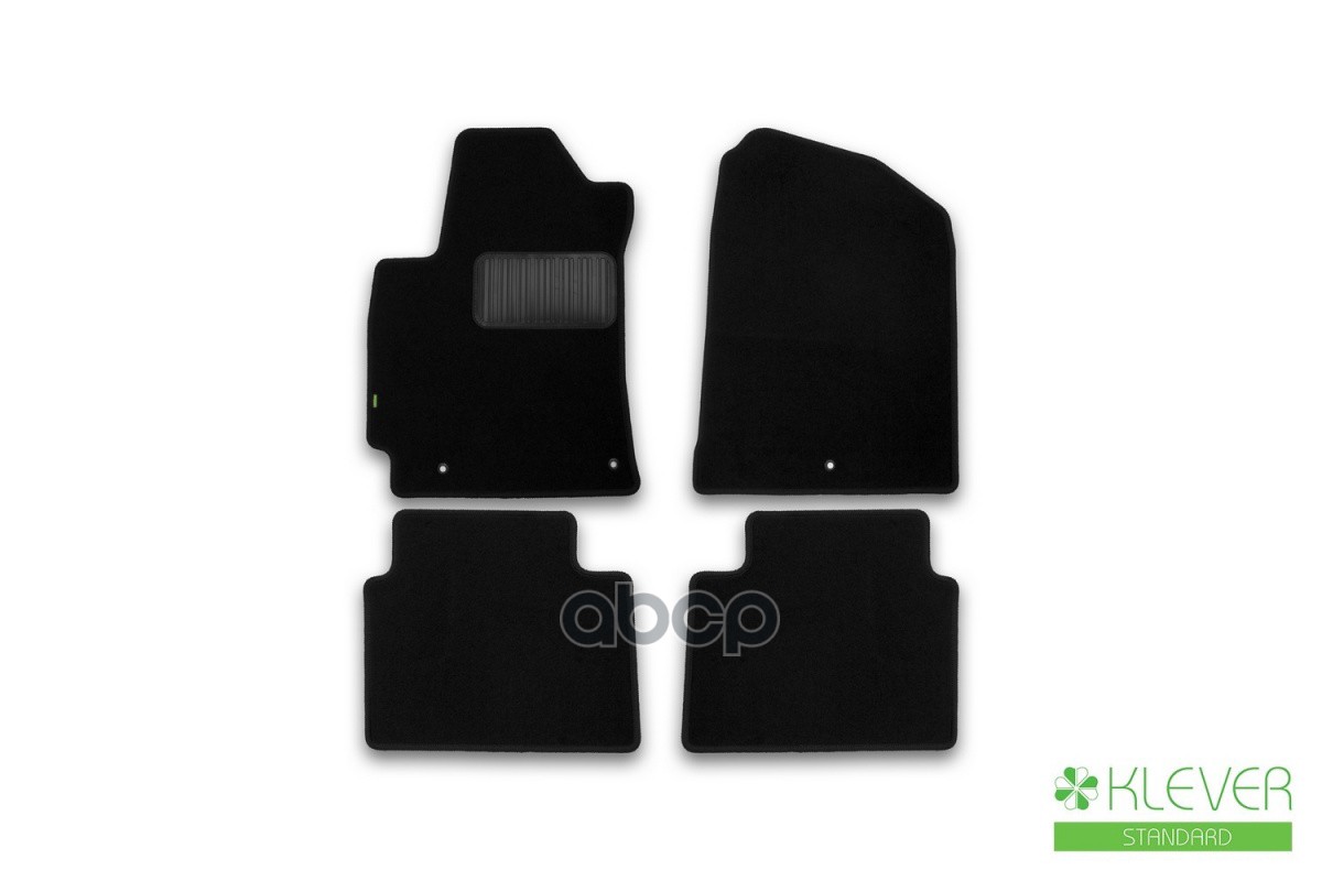 Коврики В Салон Klever Standard Hyundai Elantra 015-2019, Сед., 4 Шт. (Текстиль) / Хендай Элантра Klever арт. KLEVER022059012...