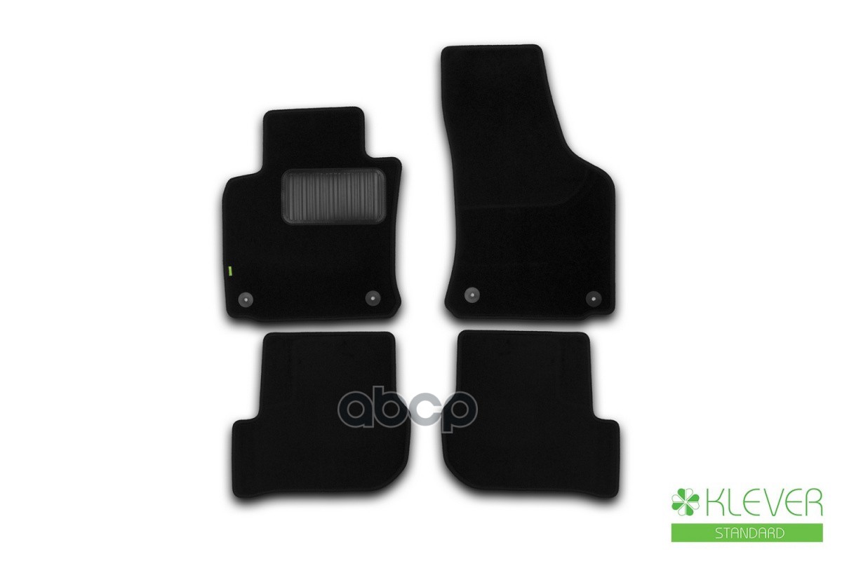 Коврики в салон Klever Standard SKODA Octavia 2008-2013, сед., 4 шт.(текстиль) / Шкода Октавия Klever арт. KLEVER02450801210kh