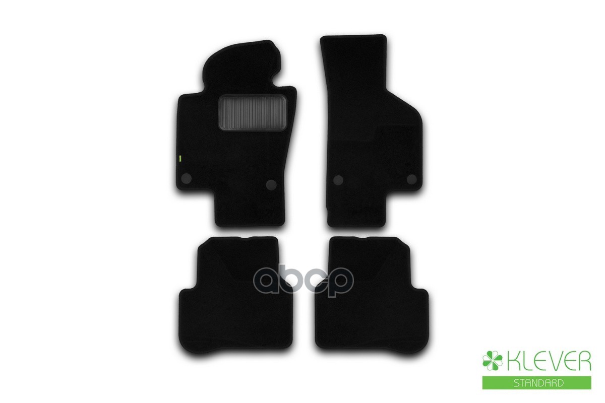 Коврики В Салон Klever Standard Volkswagen Passat (B6) Акпп 2005-2010, Сед., 4 Шт. (Текстиль) / Фольксваген Пассат Klever арт...