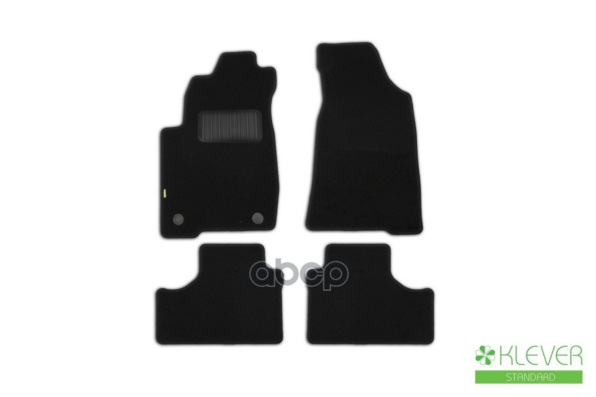 Коврики В Салон Klever Standard Chevrolet Niva 2009-2020, Lada Niva I, Travel 2020-, Внед., 4 Шт. (Текстиль) / Шевроле Нива K...