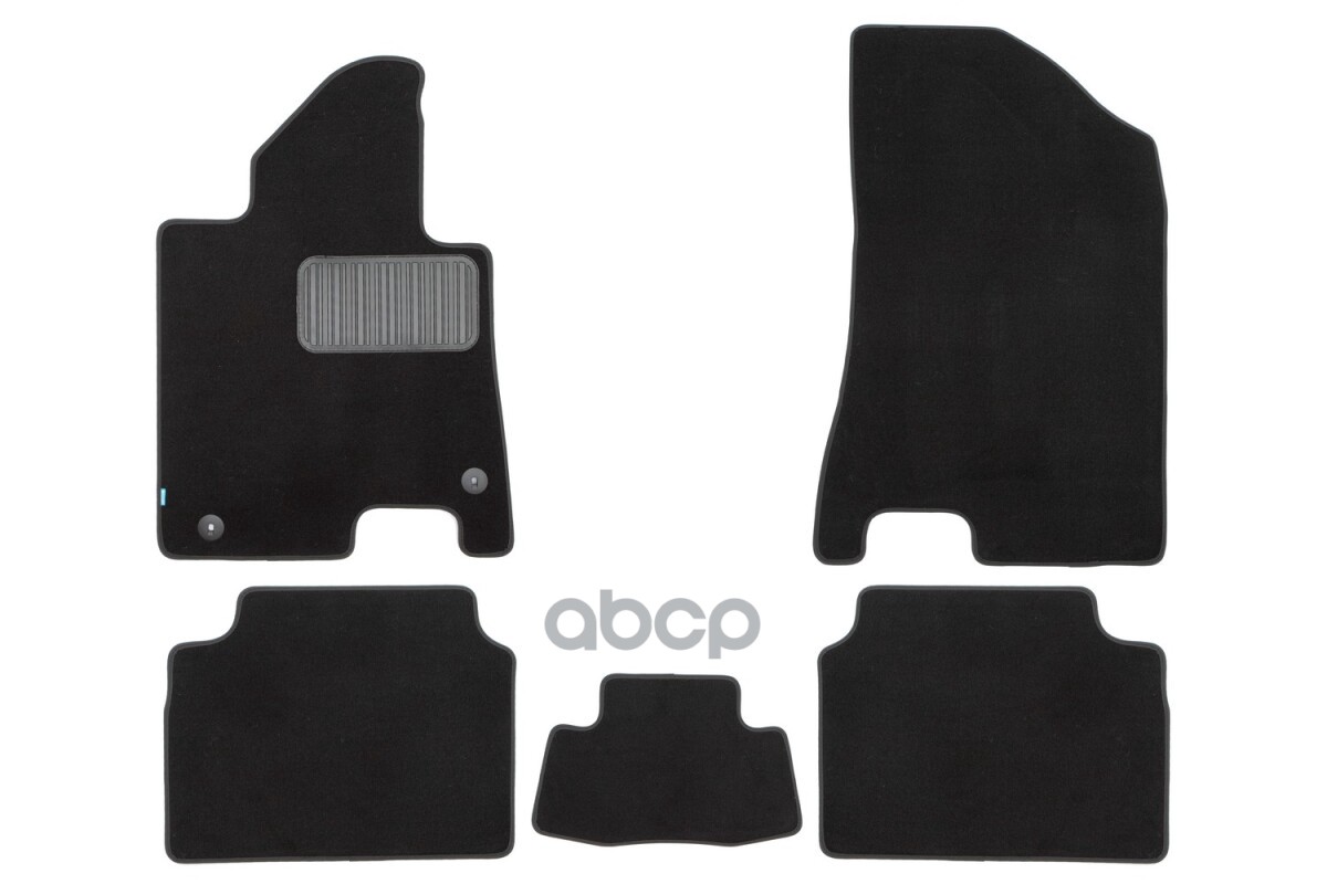 Коврики в салон Klever Premium KIA K5 2020-, сед., 5 шт. (текстиль) / Киа К5 Klever арт. KLEVER0302507322110kh