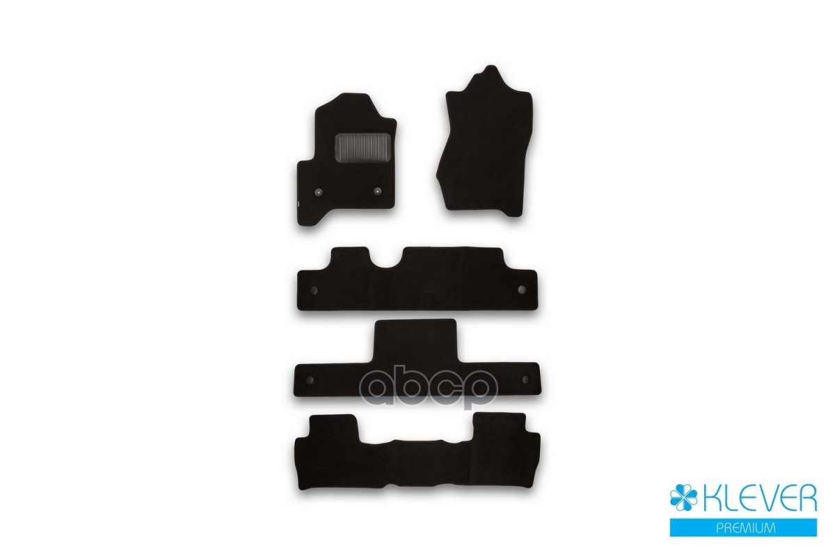 Коврики В Салон Klever Premium Chevrolet Tahoe, 2014-2020, 2020-, Кросс., 5 Шт. (Текстиль) / Шевроле Тахо Klever арт. KLEVER0...