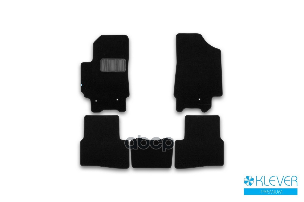 Коврики В Салон Klever Premium Hyundai Creta 2016-2020, 2020-2021, Кросс., 5 Шт. (Текстиль) / Хендай Крета Klever арт. KLEVER...