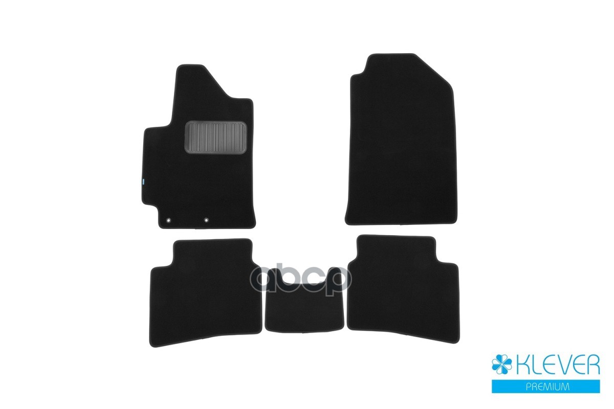 Коврики в салон Klever Premium KIA RIO, 2017-2020, 2020-, сед., 5 шт. (текстиль) / Киа Рио Klever арт. KLEVER03255522110kh