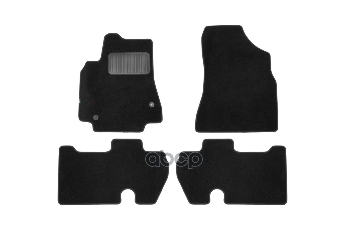 Коврики В Салон Klever Premium Peugeot Partner Tepee Vp 2008-2012, 2012-2015, 2015-2018, Мв., 4 Шт. (Текстиль) / Пежо Патнер ...