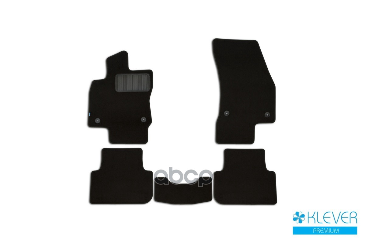 Коврики В Салон Klever Premium Volkswagen Tiguan, 2016-2020, 2020-, Кросс., 5 Шт. (Текстиль) / Фольксваген Тигуан Klever арт....
