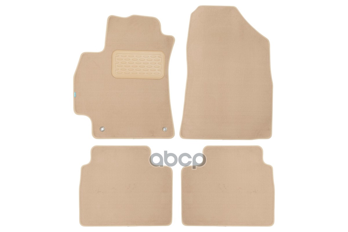 Коврики В Салон Klever Premium Hyundai Elantra 2020-, Сед., 4 Шт. (Текстиль, Бежевый) / Хендай Элантра Klever арт. KLEVER0402...