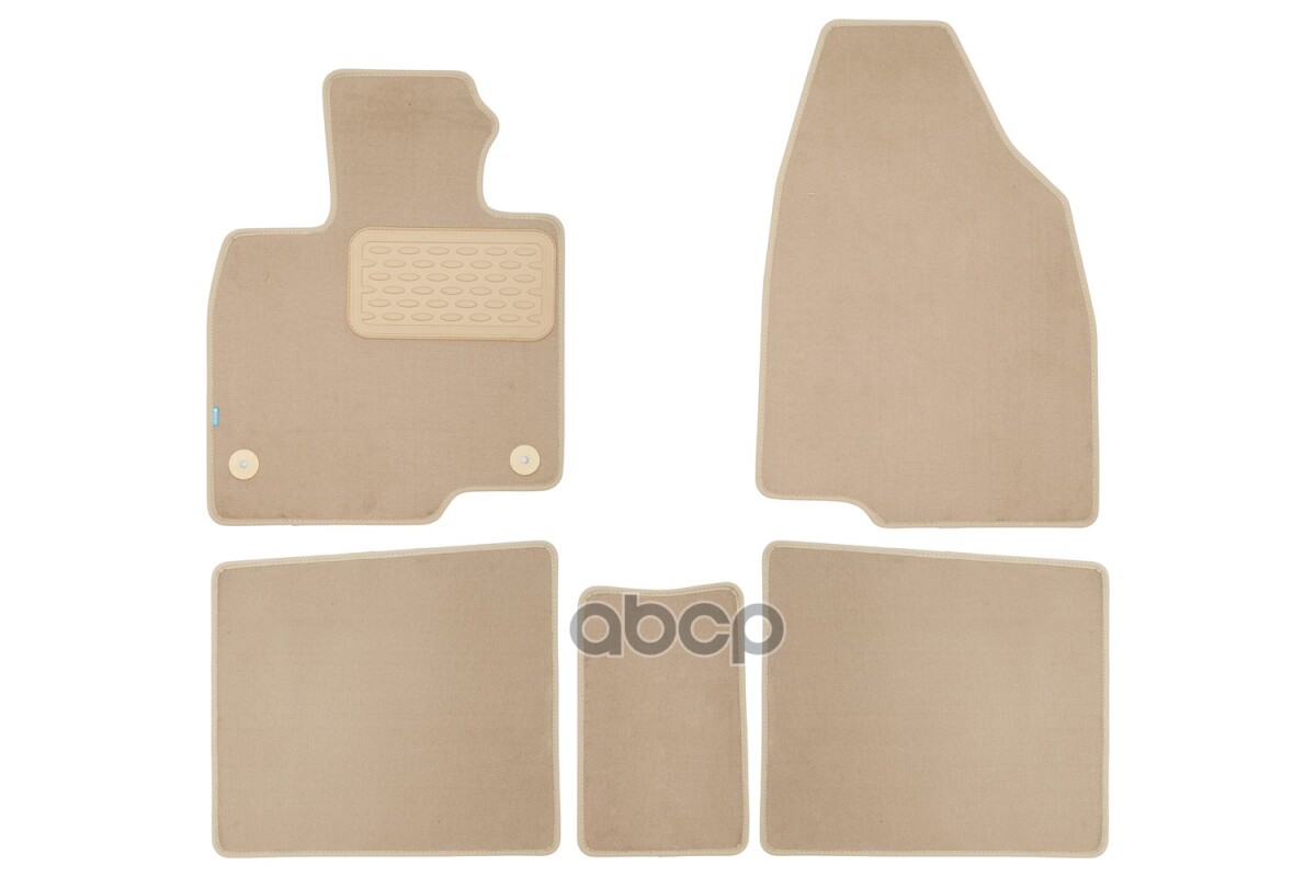 Коврики В Салон Klever Premium Faw Bestune T99 2023-, Внед., 5Шт (Текстиль, Бежевые) / Фав Бестюн Т99 Klever арт. KLEVER04062...