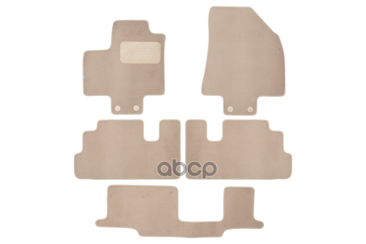 Коврики В Салон Klever Premium Infiniti Qx60 (Ii) 2021- Внед. 5 Дв., 8 Мест, 5 Шт (Текстиль, Бежевые) / Инфинити Кх60 Klever ...