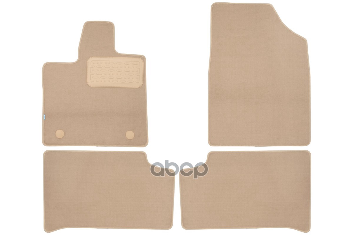 Коврики В Салон Klever Premium Changan Uni-K 2022- Кросс., 4Шт (Текстиль, Бежевые) / Чанган Юни-К Klever арт. KLEVER040920032...