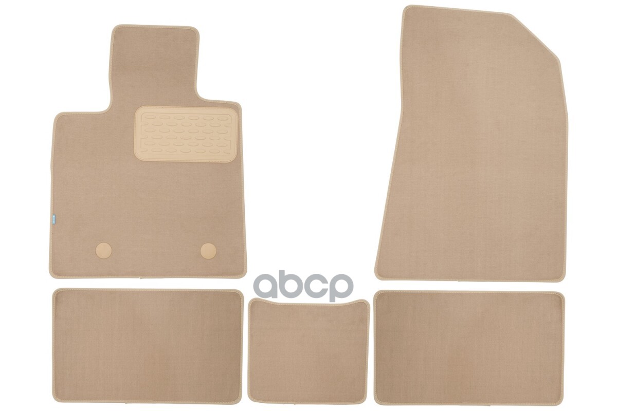 Коврики В Салон Klever Premium Changan Uni-V 2022- Сед., 5Шт. (Текстиль, Бежевые) / Чанган Юни-В Klever арт. KLEVER0409200422...