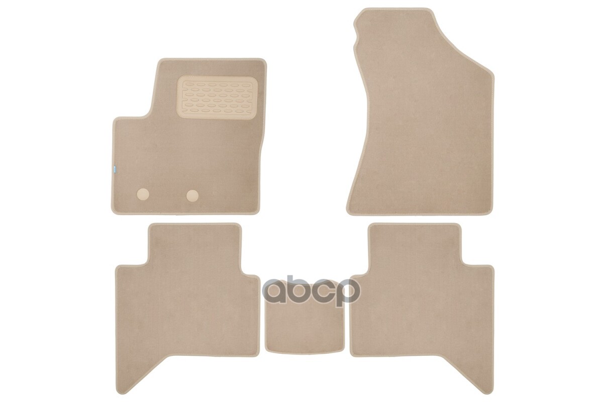 Коврики В Салон Klever Premium Changan Hunter Plus 2023-, Пикап, 5Шт. (Текстиль, Бежевые) / Чанган Хантер Плюс Klever арт. KL...