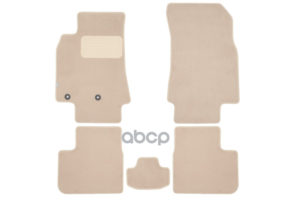 Коврики В Салон Klever Premium Dong Feng Shine 2022- Сед., 5Шт. (Текстиль, Бежевые) / Донг Фенг Шайн / Донгфенг Шайн Klever а...