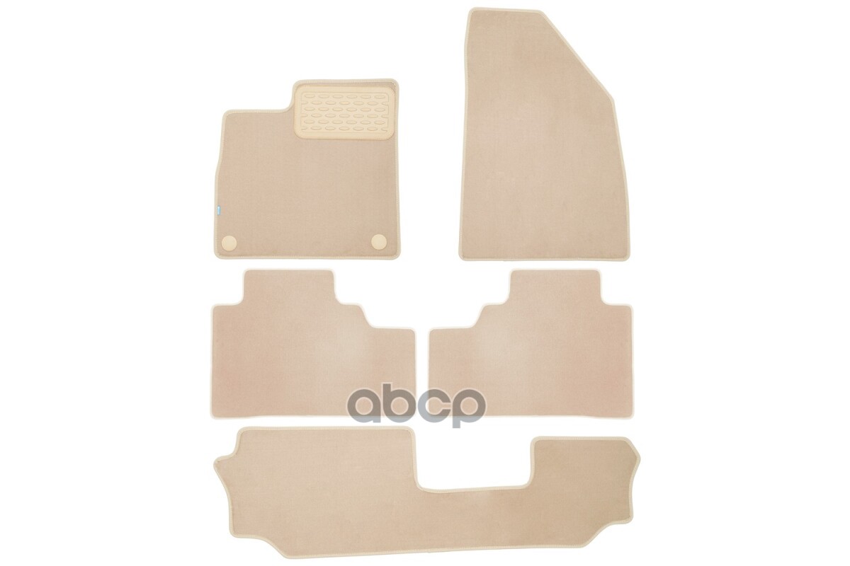 Коврики В Салон Klever Premium Gac Gs8 2021-, Внед., 5Шт. (Текстиль, Бежевые) / Гак Гс8 Klever арт. KLEVER0410500222112kh